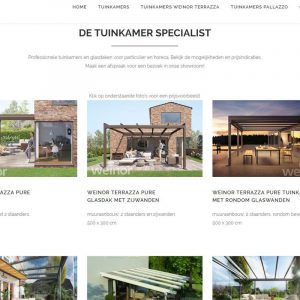 specialist in tuinkamers