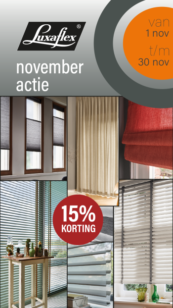Luxaflex november actie 1 - foto
